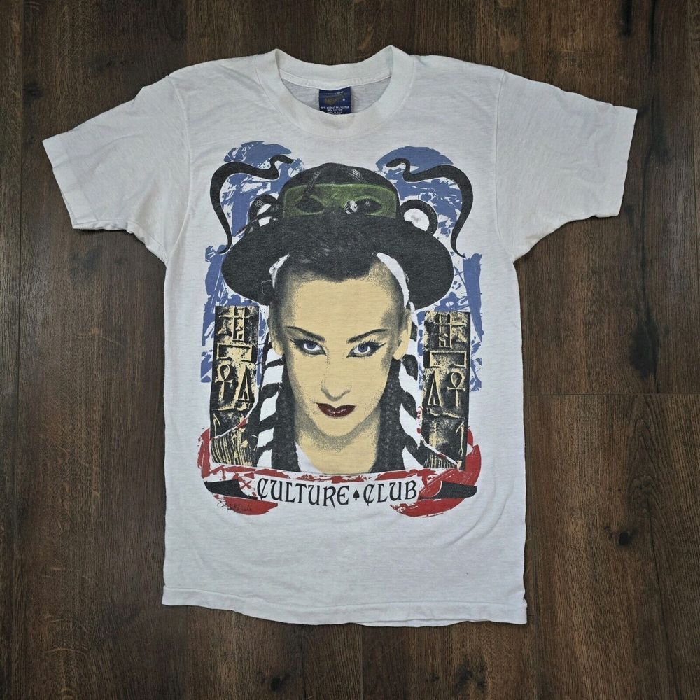 Culture‎ Club 1984 Boy George MED Single Stitch T-Shirt Purchased @ Concert!